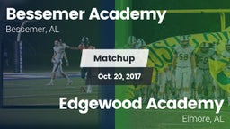 Matchup: Bessemer Academy vs. Edgewood Academy  2017