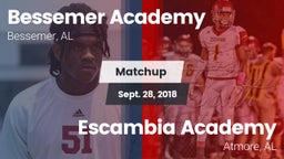 Matchup: Bessemer Academy vs. Escambia Academy  2018