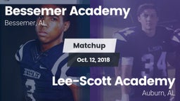 Matchup: Bessemer Academy vs. Lee-Scott Academy 2018