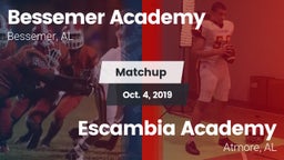 Matchup: Bessemer Academy vs. Escambia Academy  2019