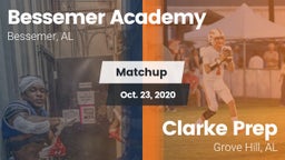 Matchup: Bessemer Academy vs. Clarke Prep  2020