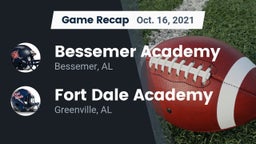 Recap: Bessemer Academy  vs. Fort Dale Academy  2021