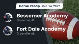Recap: Bessemer Academy  vs. Fort Dale Academy  2022