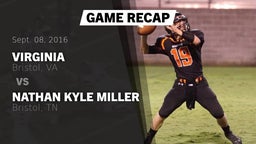 Recap: Virginia  vs. Nathan Kyle Miller 2016