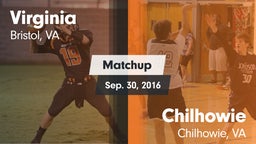 Matchup: Virginia  vs. Chilhowie  2016