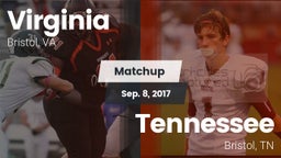 Matchup: Virginia  vs. Tennessee  2017