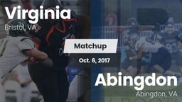 Matchup: Virginia  vs. Abingdon  2017