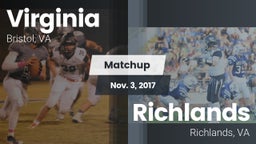 Matchup: Virginia  vs. Richlands  2017
