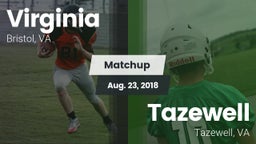 Matchup: Virginia  vs. Tazewell  2018
