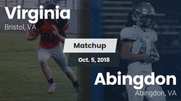 Matchup: Virginia  vs. Abingdon  2018