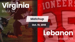 Matchup: Virginia  vs. Lebanon  2018