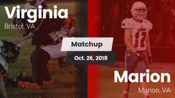 Matchup: Virginia  vs. Marion  2018