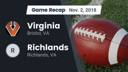 Recap: Virginia  vs. Richlands  2018
