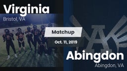 Matchup: Virginia  vs. Abingdon  2019