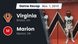 Recap: Virginia  vs. Marion  2019