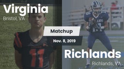 Matchup: Virginia  vs. Richlands  2019