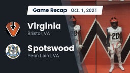 Recap: Virginia  vs. Spotswood  2021