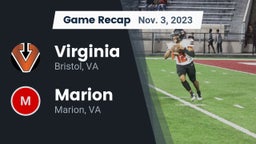 Recap: Virginia  vs. Marion  2023