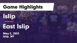 Islip  vs East Islip  Game Highlights - May 5, 2023