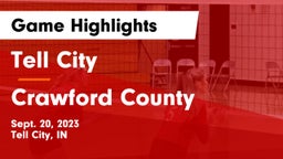 Tell City  vs Crawford County  Game Highlights - Sept. 20, 2023