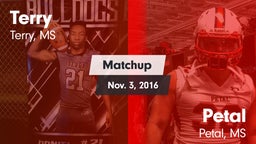 Matchup: Terry  vs. Petal  2016