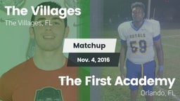 Matchup: The Villages vs. The First Academy 2016
