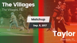 Matchup: The Villages vs. Taylor  2017