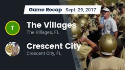 Recap: The Villages  vs. Crescent City  2017