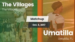 Matchup: The Villages vs. Umatilla  2017