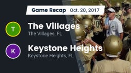 Recap: The Villages  vs. Keystone Heights  2017