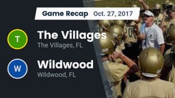 Recap: The Villages  vs. Wildwood  2017