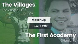 Matchup: The Villages vs. The First Academy 2017