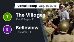 Recap: The Villages  vs. Belleview  2018