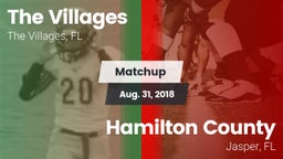 Matchup: The Villages vs. Hamilton County  2018