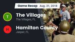 Recap: The Villages  vs. Hamilton County  2018