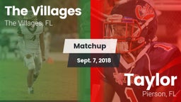Matchup: The Villages vs. Taylor  2018