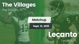 Matchup: The Villages vs. Lecanto  2018