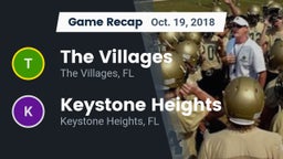 Recap: The Villages  vs. Keystone Heights  2018