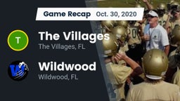 Recap: The Villages  vs. Wildwood  2020