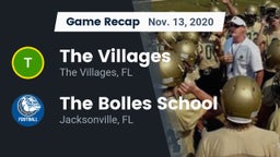 Recap: The Villages  vs. The Bolles School 2020
