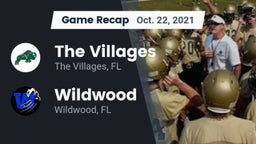 Recap: The Villages  vs. Wildwood  2021