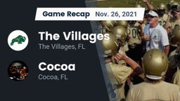 Recap: The Villages  vs. Cocoa  2021