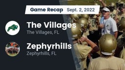 Recap: The Villages  vs. Zephyrhills  2022