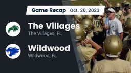 Recap: The Villages  vs. Wildwood  2023