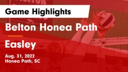 Belton Honea Path  vs Easley  Game Highlights - Aug. 31, 2022