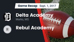 Recap: Delta Academy  vs. Rebul Academy 2017