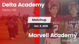 Matchup: Delta Academy vs. Marvell Academy  2018