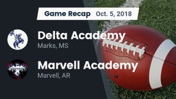Recap: Delta Academy  vs. Marvell Academy  2018