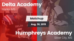 Matchup: Delta Academy vs. Humphreys Academy 2019