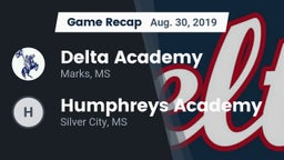 Recap: Delta Academy  vs. Humphreys Academy 2019